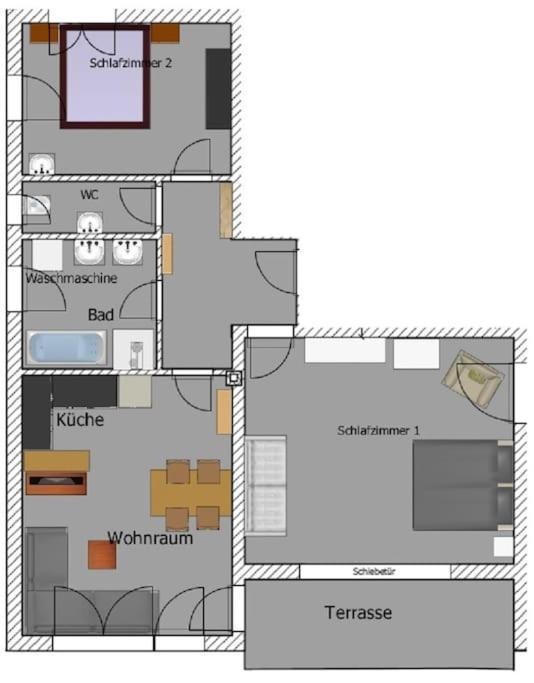 Ferienwohnung Hersbruck Wlan Free Parking Modern Zentral Und Natur Extérieur photo